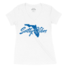 Florida womens vneck White