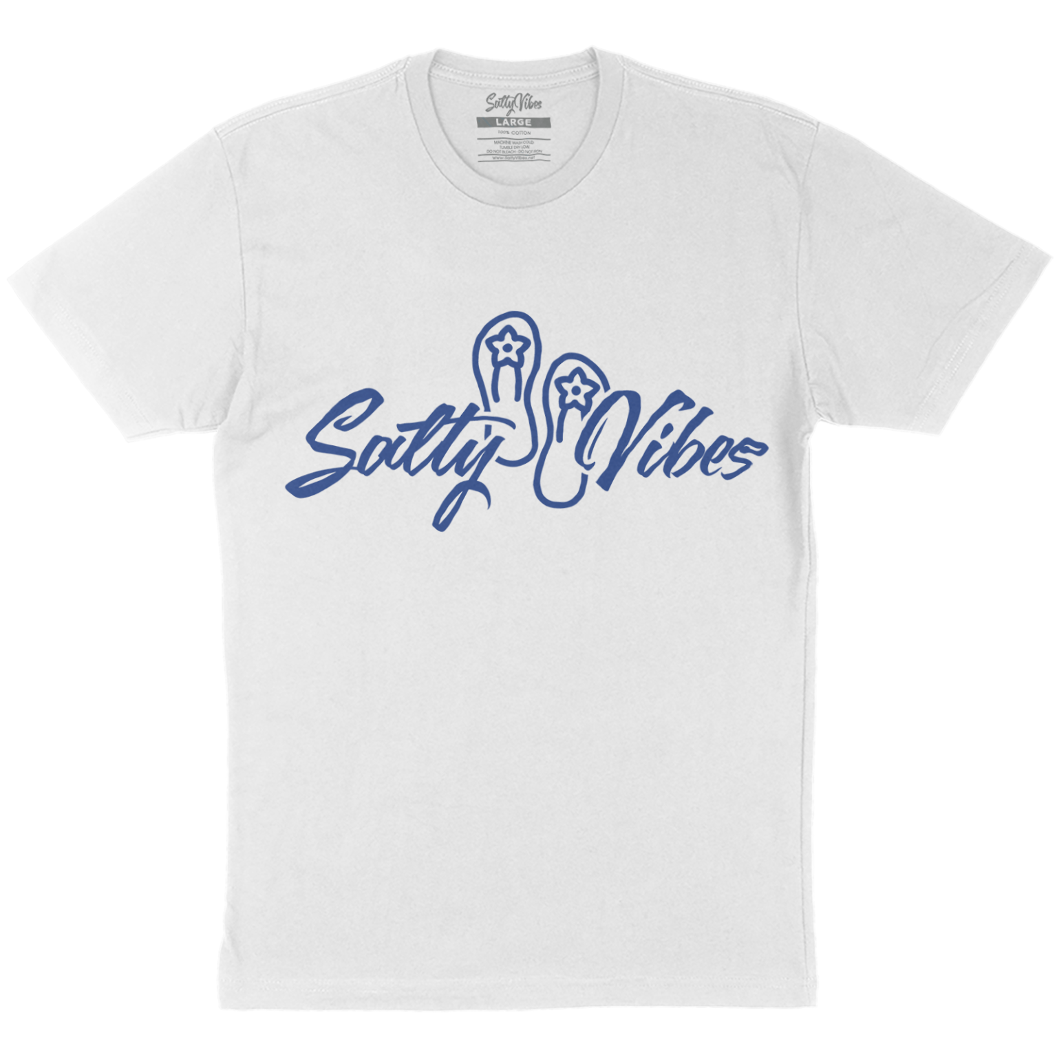 flip flop unisex tshirt white