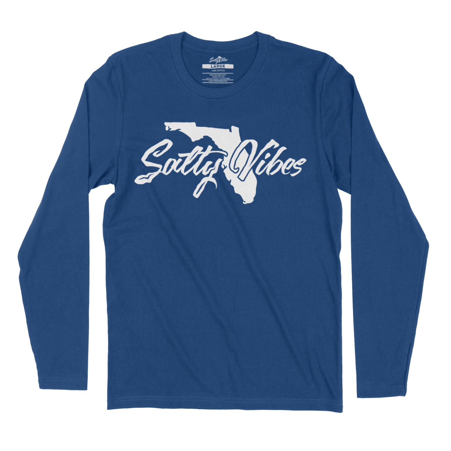 florida unisex long sleeve t shirt royal