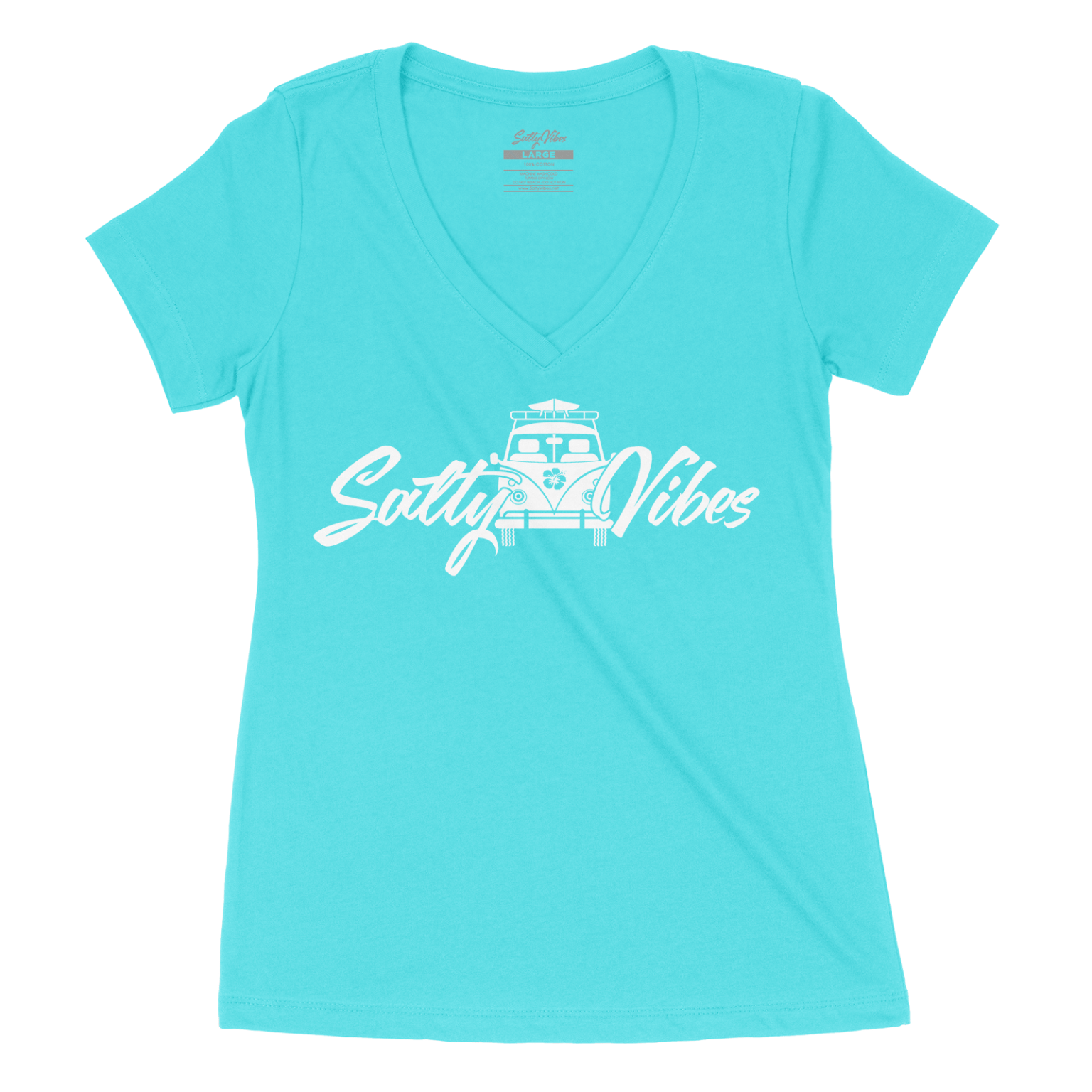 peace van women vneck tahiti