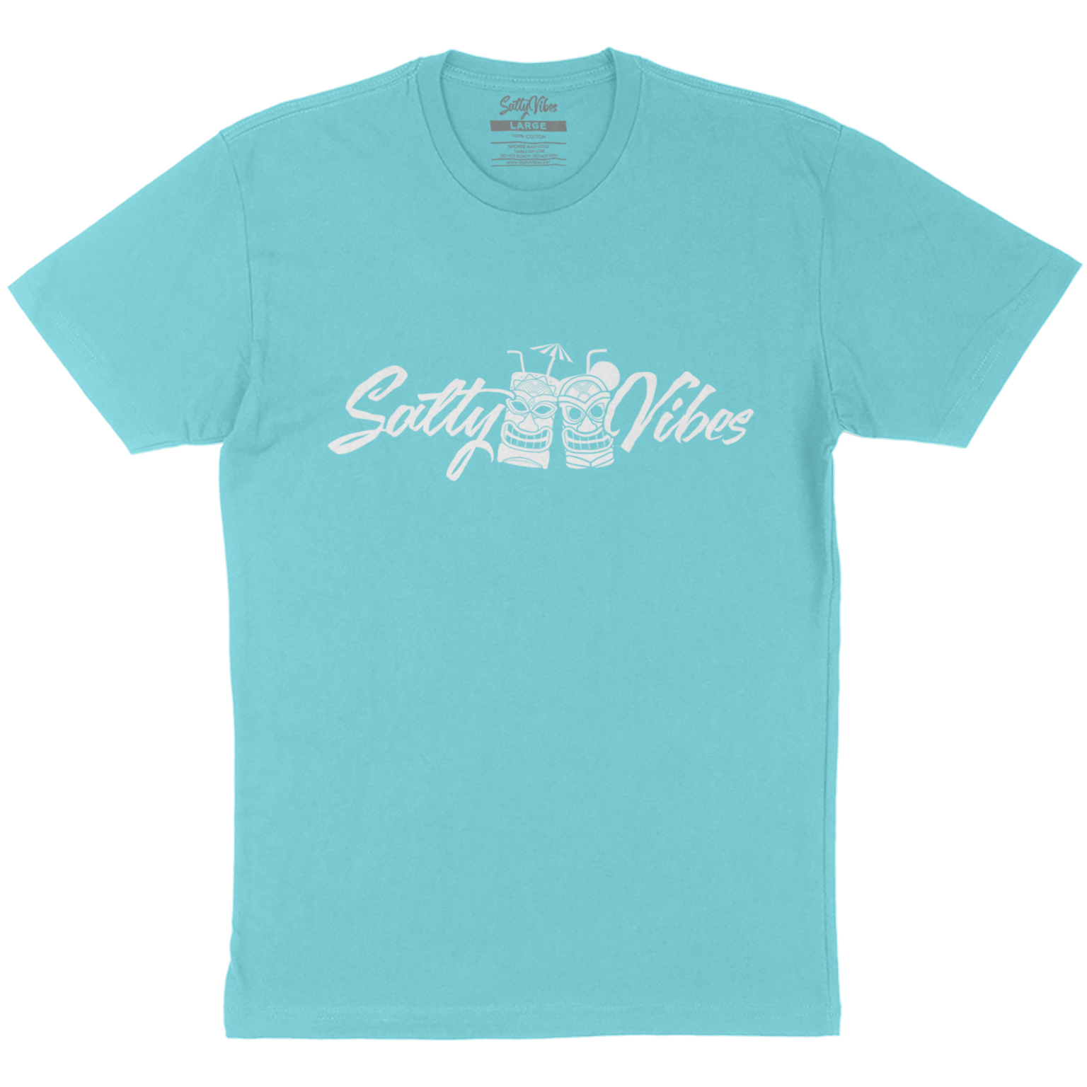 tiki drinks unisex t shirt tahiti blue