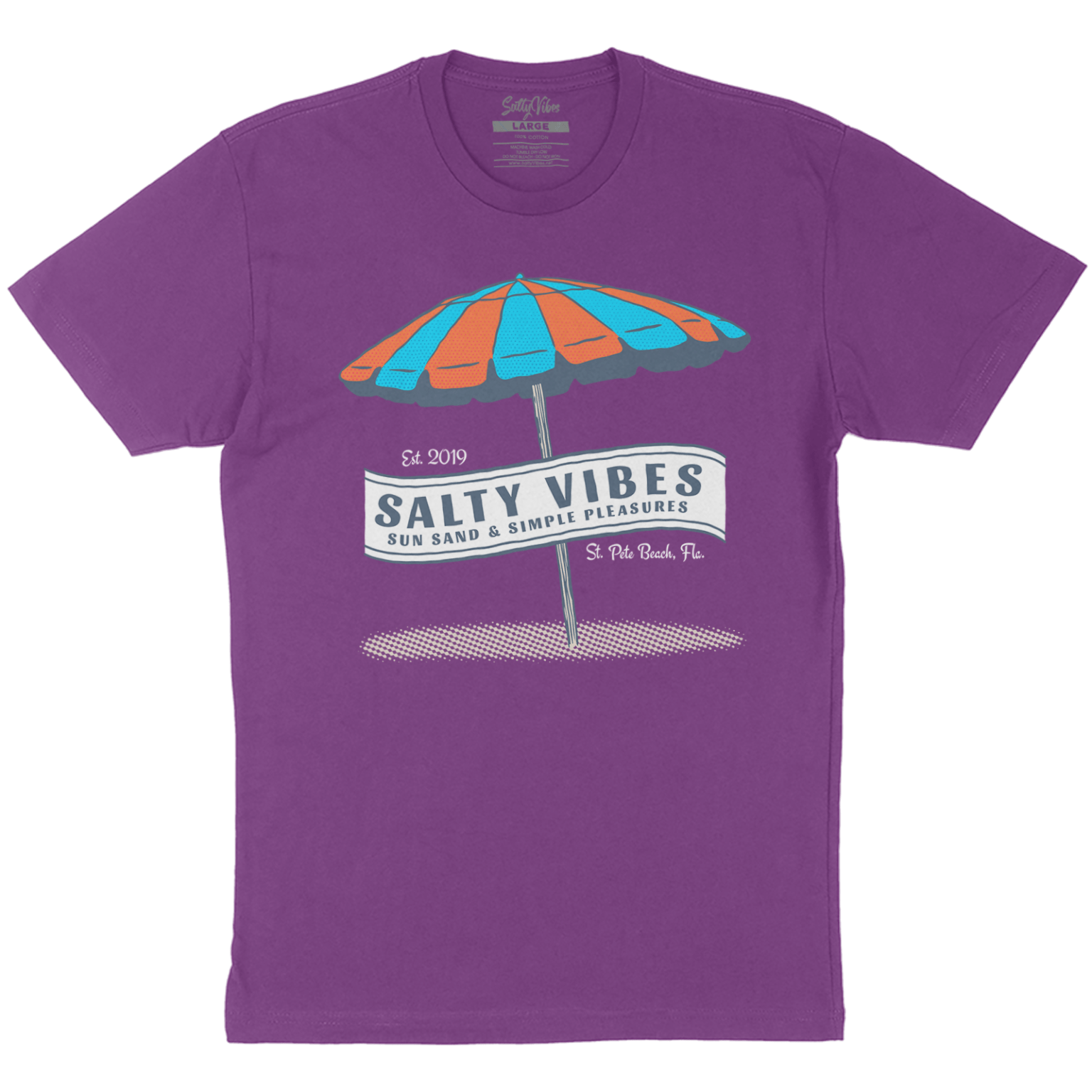 umbrella unisex t shirt purple